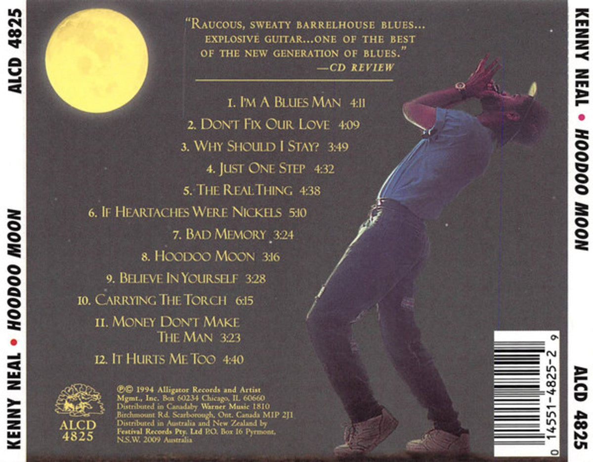 Kenny Neal – Hoodoo Moon Music CD