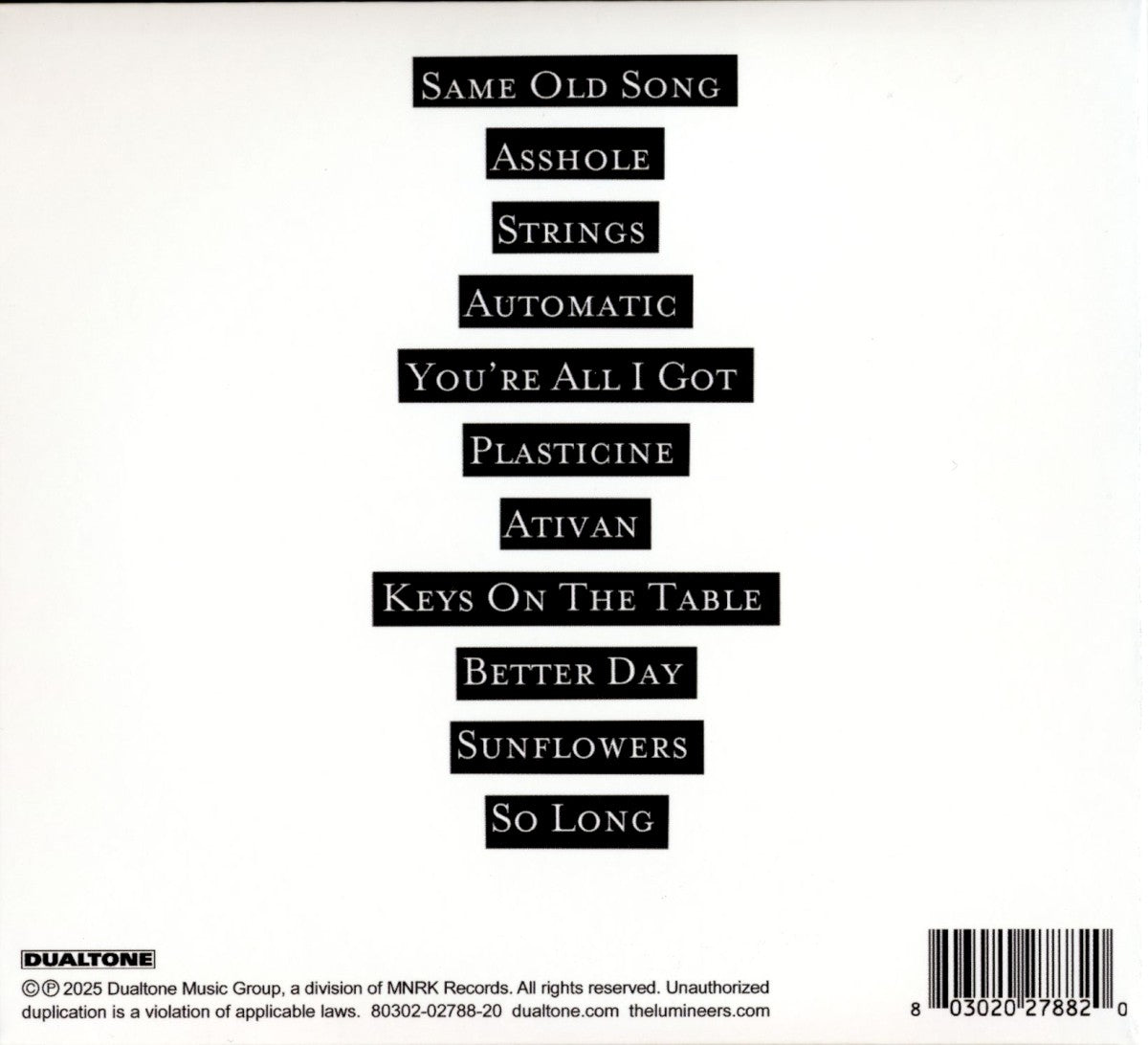 Lumineers – Automatic (LP Vinyl) Vinyl Record