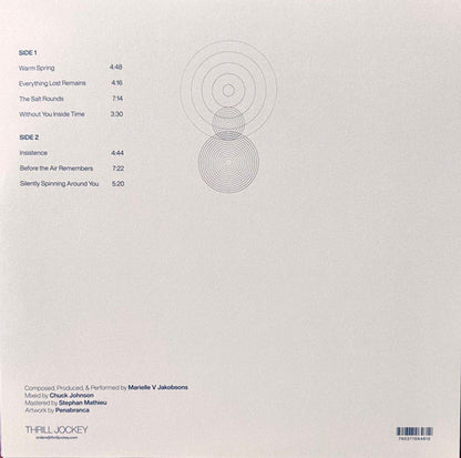Marielle V Jakobsons – The Patterns Lost To Air (LP Vinyl) Vinyl Record