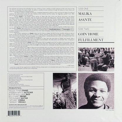 McCoy Tyner – Asante (LP Vinyl) Vinyl Record