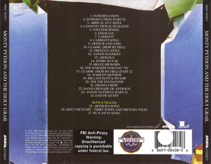 Monty Python – Monty Python's Holy Grail Music CD