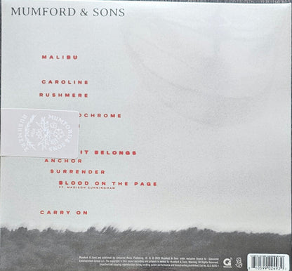 Mumford & Sons – RUSHMERE (LP Vinyl) Vinyl Record