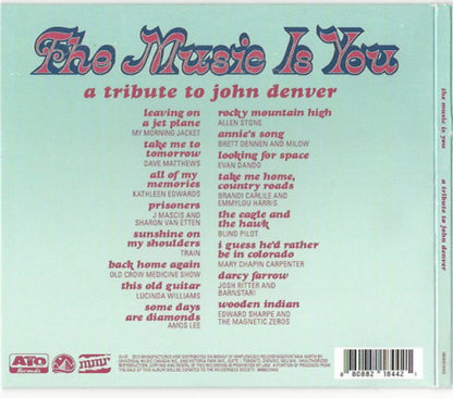 The Music Is You - A Tribute To John Denver Music CD
