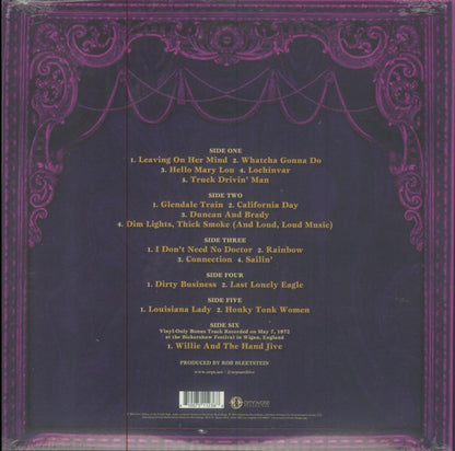 New Riders Of The Purple Sage – Lyceum '72 (3-LP Vinyl) Vinyl Record