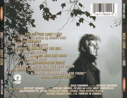 Nick Lowe – Party Of One (2-LP Vinyl) Vinyl Record