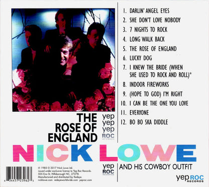 Nick Lowe – The Rose Of England Music CD