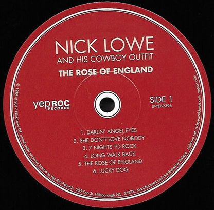 Nick Lowe – The Rose Of England (LP Vinyl) Vinyl Record