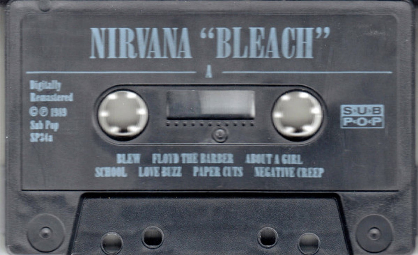 Nirvana – Bleach Cassette Tape
