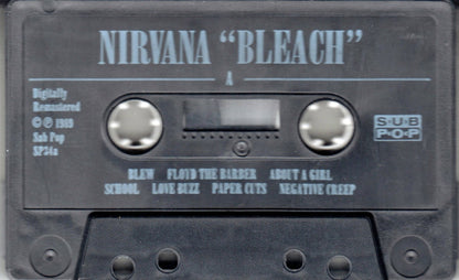 Nirvana – Bleach Cassette Tape