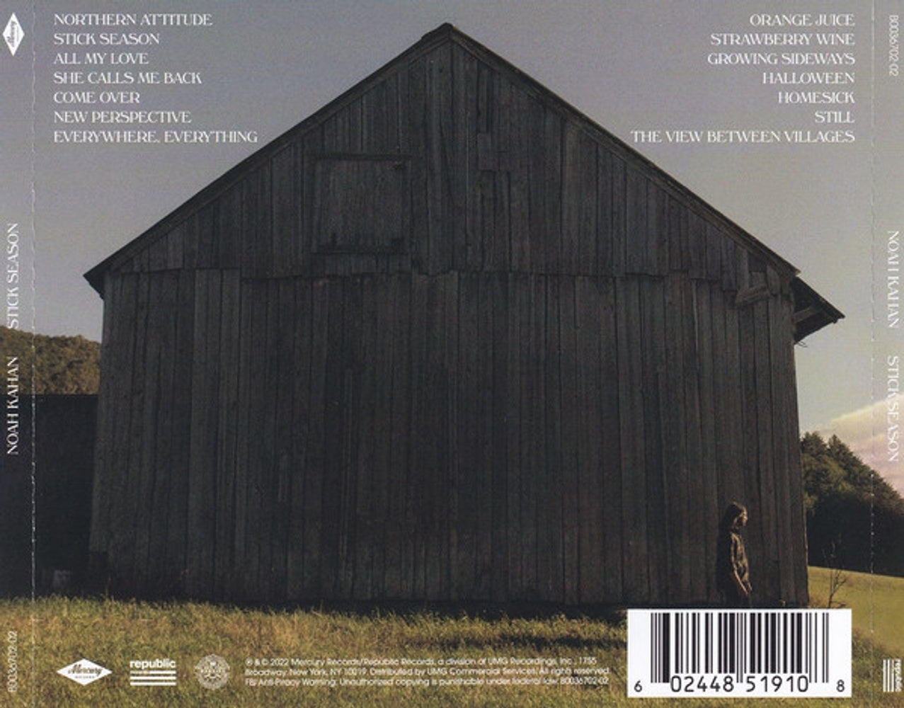 Noah Kahan – Stick Season Music CD