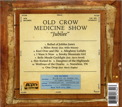 Old Crow Medicine Show – Jubilee Music CD