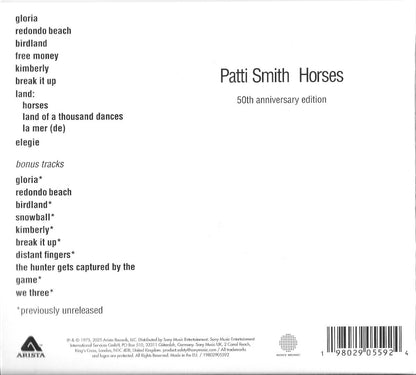 Patti Smith – Horses (2-CD)