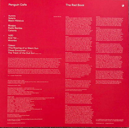 Penguin Café – The Red Book (2-LP Vinyl) Vinyl Record