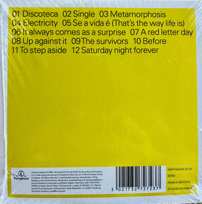 Pet Shop Boys – Bilingual Music CD