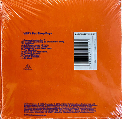 Pet Shop Boys – Very Music CD