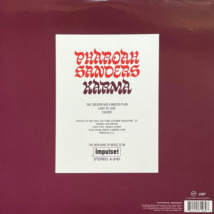 Pharoah Sanders – Karma (LP Vinyl) Vinyl Record