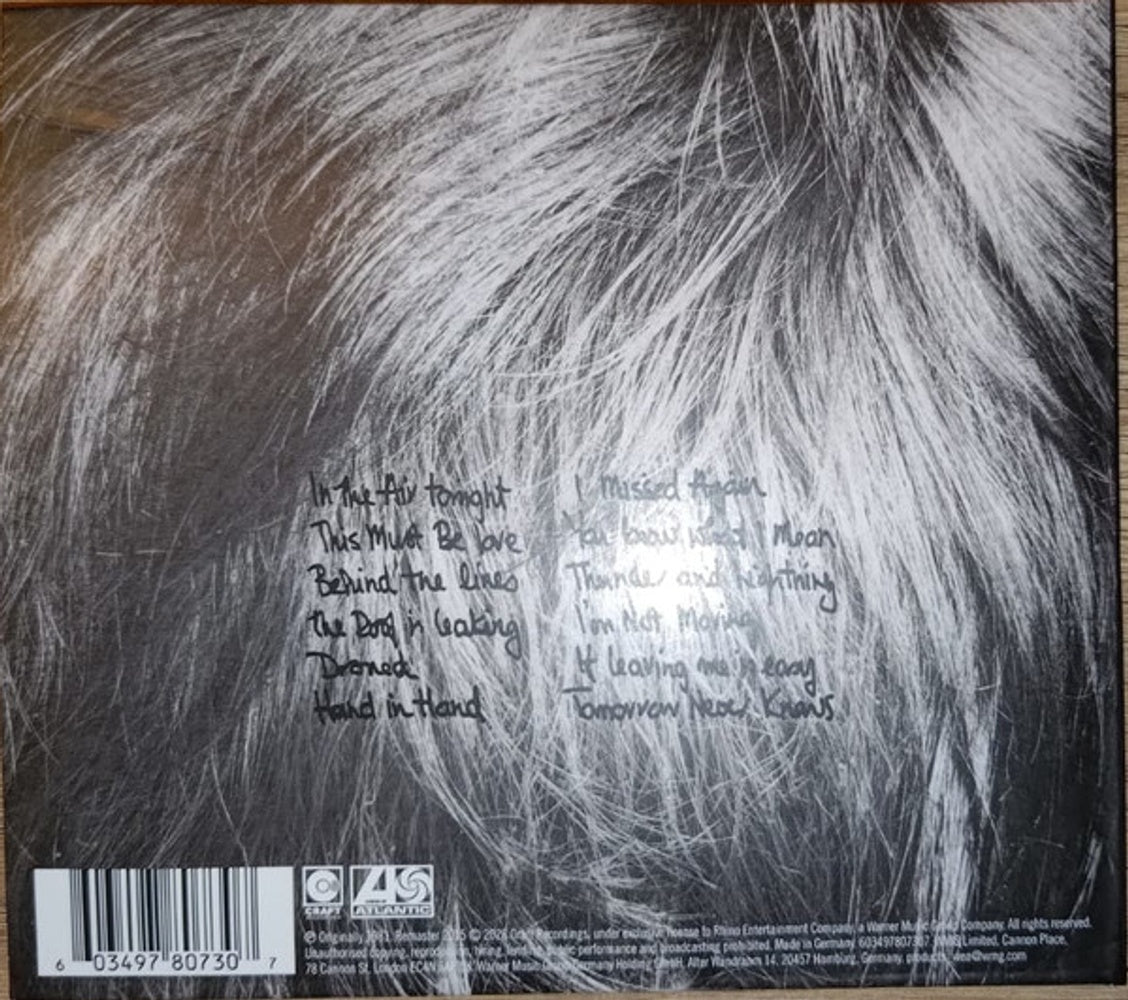 Phil Collins – Face Value Music CD