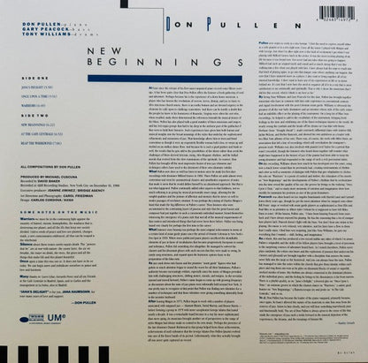 Don Pullen – New Beginnings (LP Vinyl) Vinyl Record