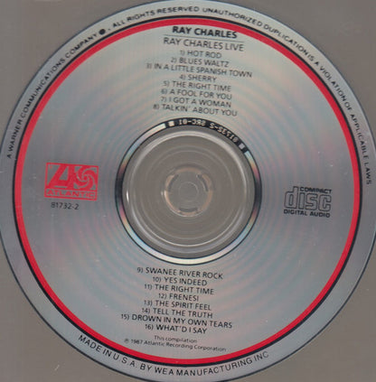 Ray Charles – Live Music CD
