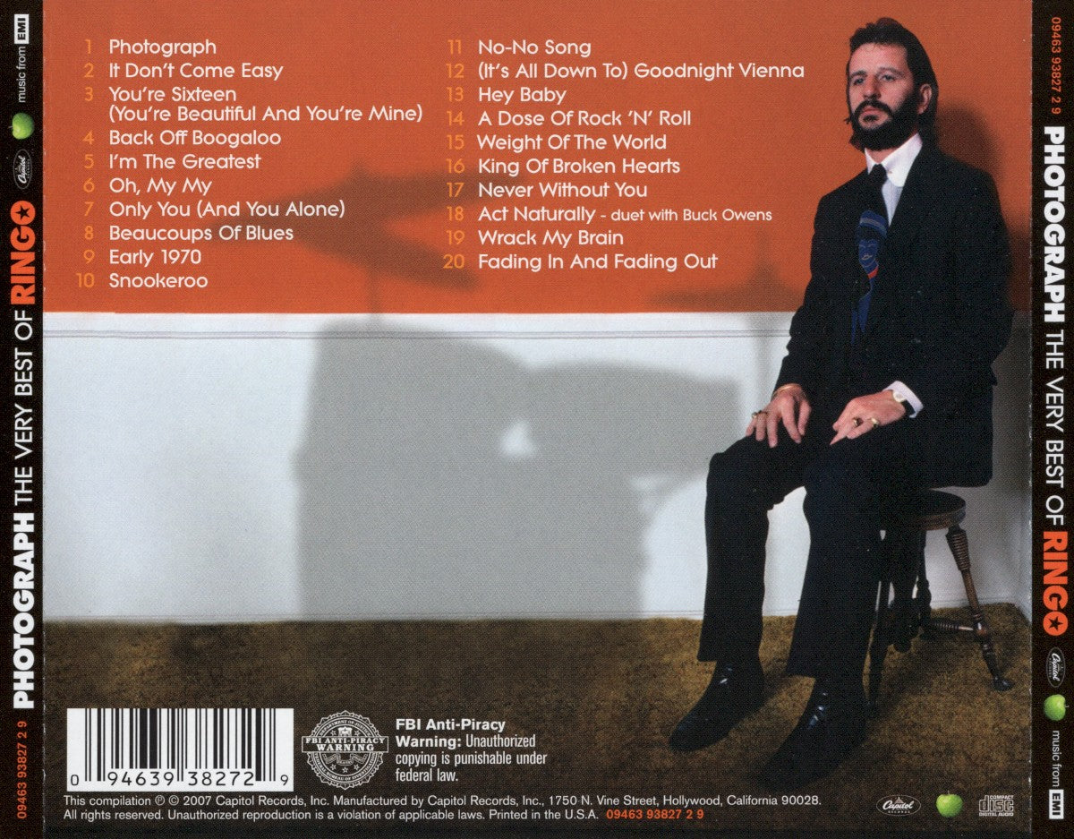 Ringo Starr – Photograph: The Very Best of Ringo Music CD