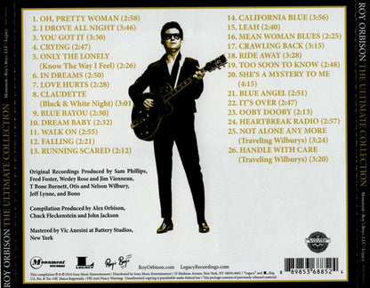 Roy Orbison – The Ultimate Collection Music CD