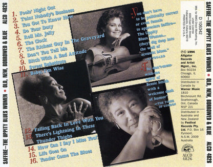 Saffire-The Uppity Blues Women – Old New Borrowed & Blue Music CD