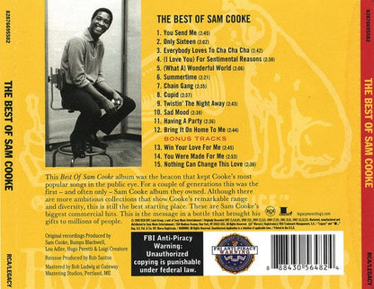 Sam Cooke – Best of Music CD
