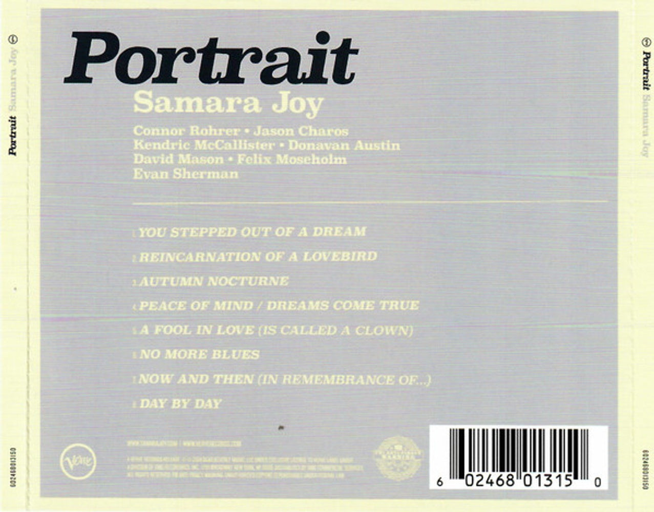 Samara Joy – Portrait Music CD