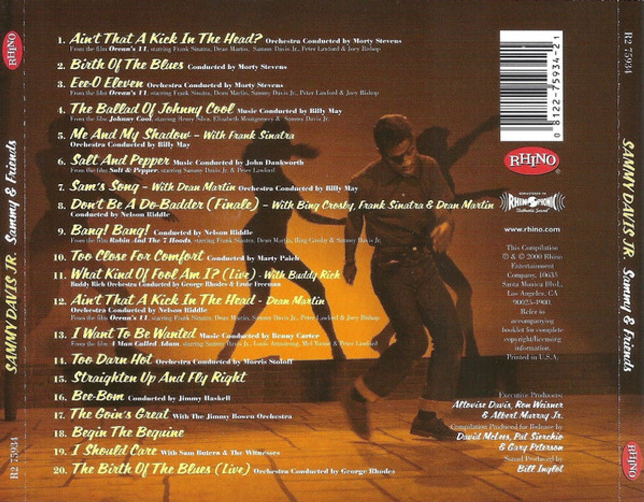 Sammy Davis Jr. – Sammy and Friends Music CD