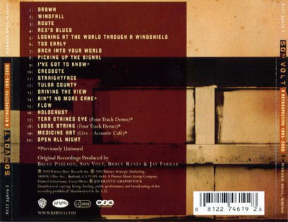 Son Volt – Retrospective: 1995-2000 Music CD