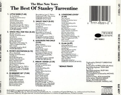 Stanley Turrentine – The Best Of Music CD
