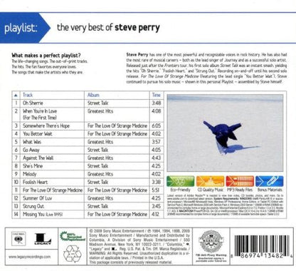 Steve Perry – Playlist: The Very Best Of Steve Perry Music CD