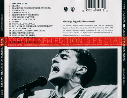 Talking Heads – Stop Making Sense Music CD