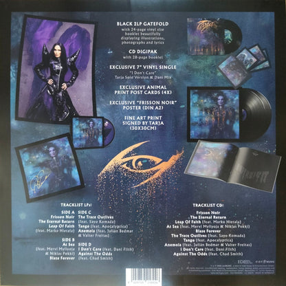 Tarja – Frisson Noir (2-LP Vinyl) Vinyl Record