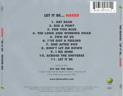 The Beatles – Let It Be Naked Music CD