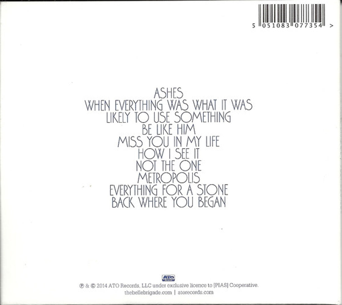 The Belle Brigade – Just Because Music CD