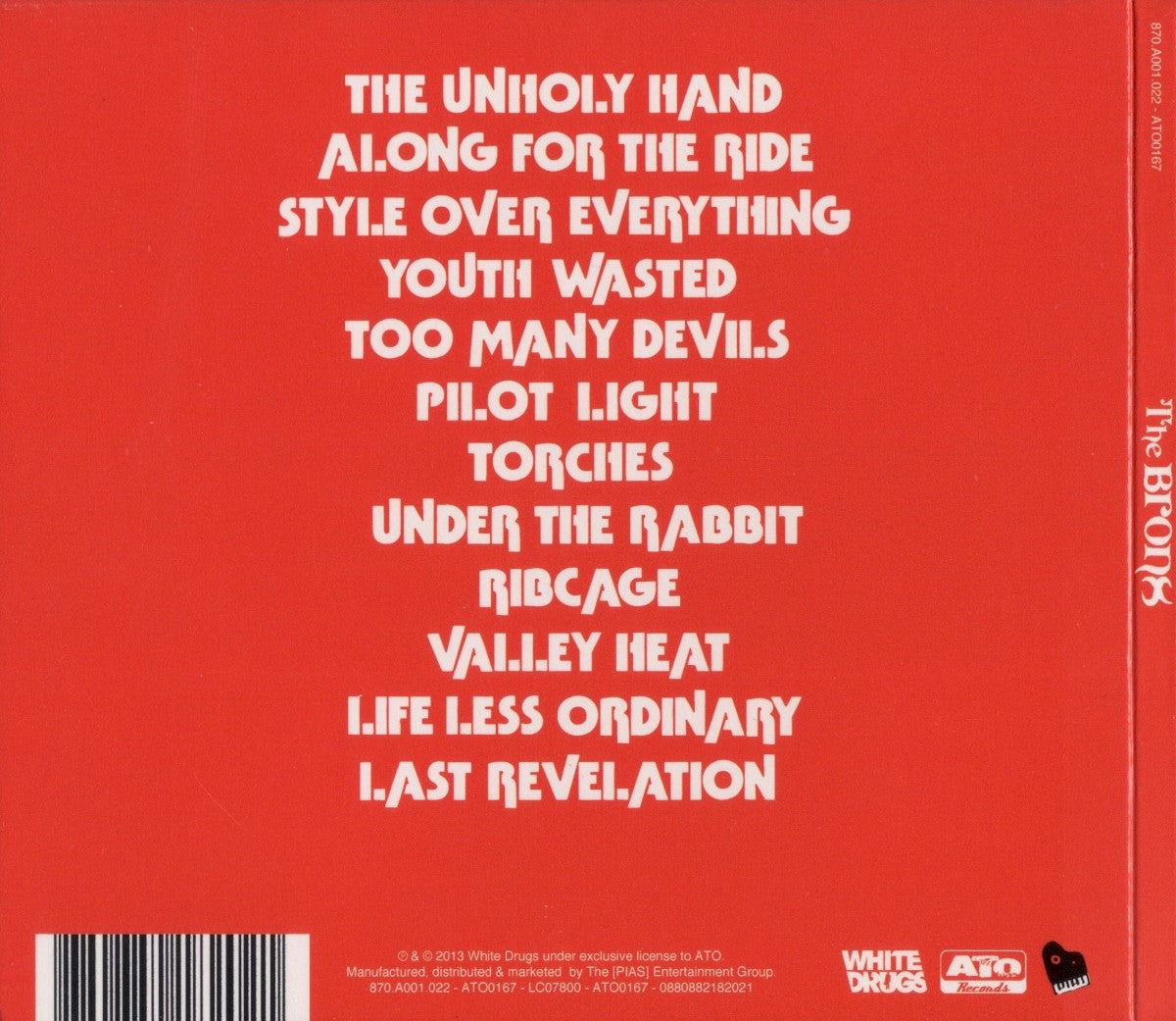 The Bronx – The Bronx IV Music CD