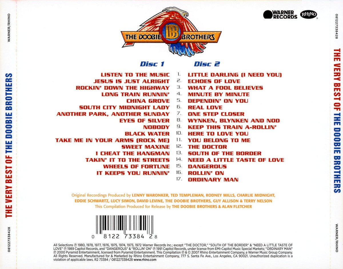The Doobie Brothers – The Very Best Of (2-CD)