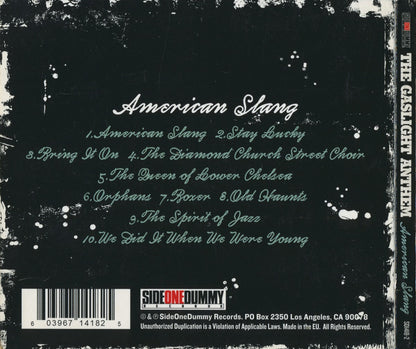 The Gaslight Anthem – American Slang Music CD