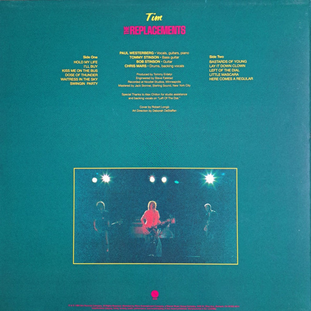 The Replacements – Tim (LP Vinyl) Vinyl Record