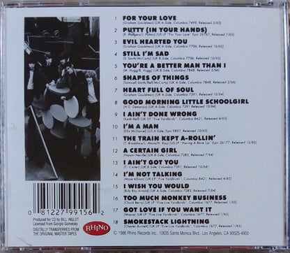 The Yardbirds – Greatest Hits, Vol. 1: 1964-1966 Music CD
