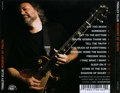 Tinsley Ellis – Moment of Truth Music CD