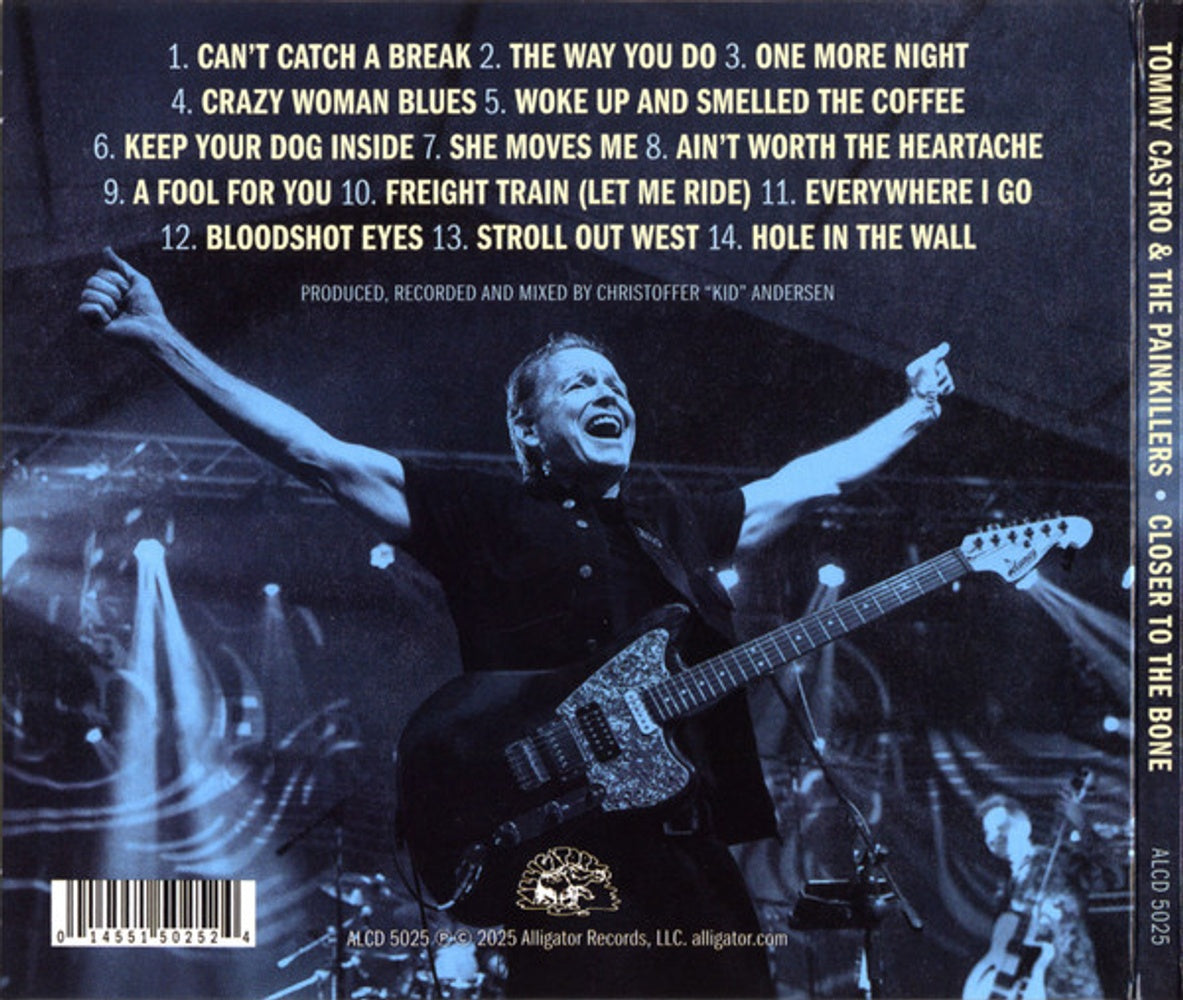 Tommy Castro – Closer To The Bone Music CD