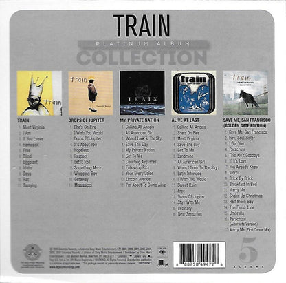 Train – Platinum Album Collection (5-CD)