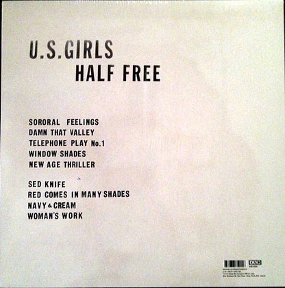 U.S. Girls – Half Free (LP Vinyl) Vinyl Record