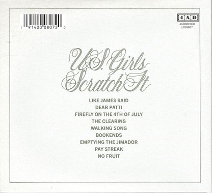 U.S. Girls – Scratch It Music CD