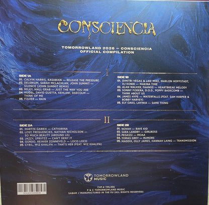 Various Artists – Tomorrowland 2026 - Consciencia - Various (LP Vinyl) Vinyl Record