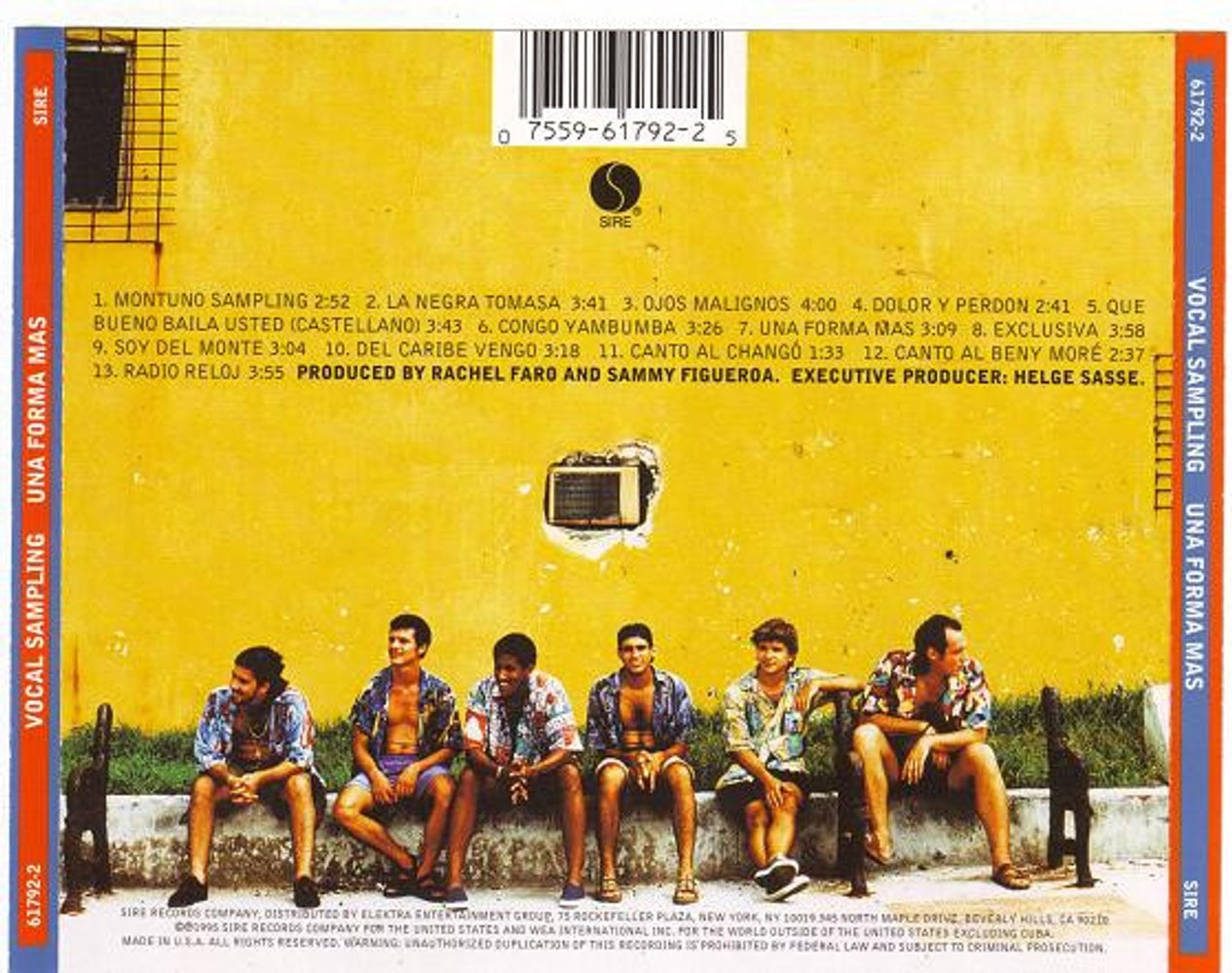 Vocal Sampling – Una Forma Mas Music CD