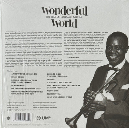 Wonderful World - The Best Of Louis Armstrong (LP Vinyl) Vinyl Record