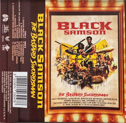 Wu-Tang Clan & DJ Mathematics – Black Samson The Bastard Swordsman Cassette Tape